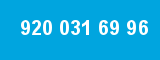 920 031 69 96 920 031 69 96